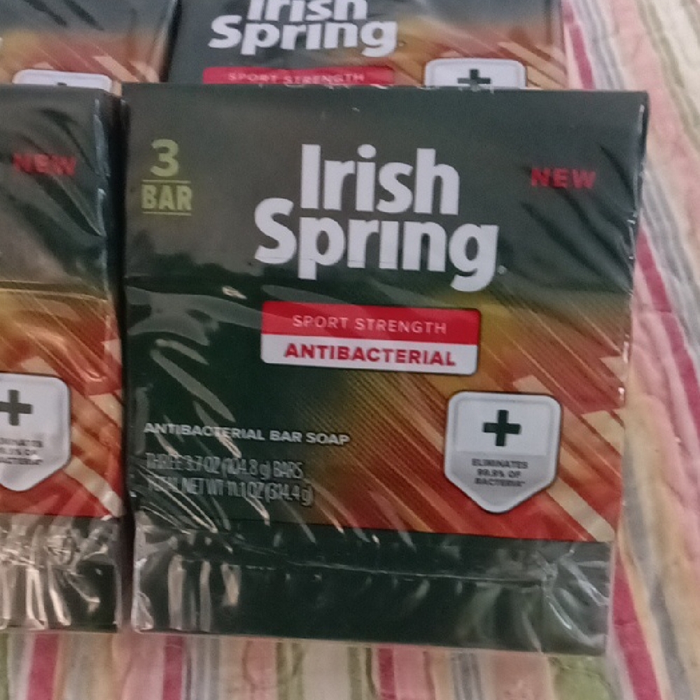 Irish Spring Antibacterial Bar Soap 3-Pack